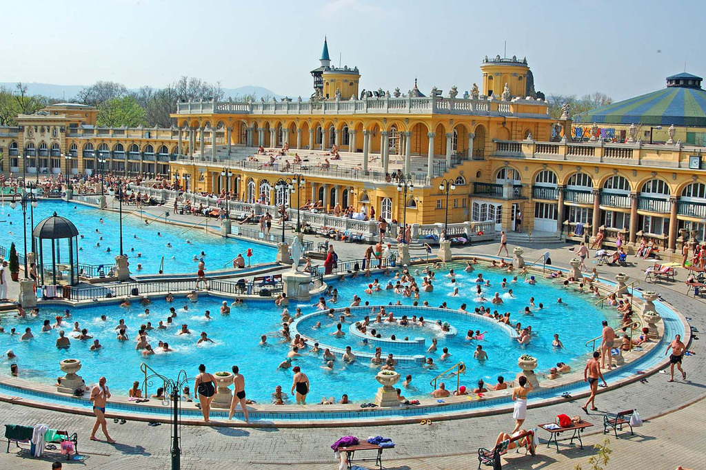 Széchenyi Thermal Baths in Budapest